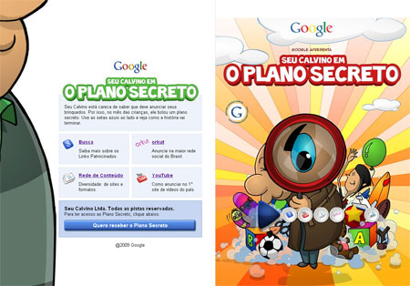 Plano Secreto Google
